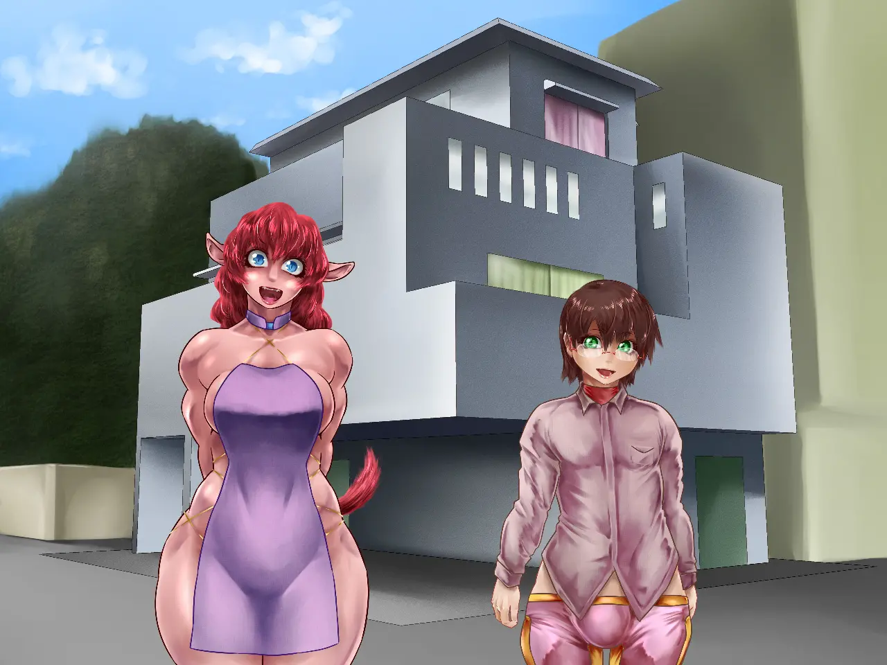 Shemale Share House 02